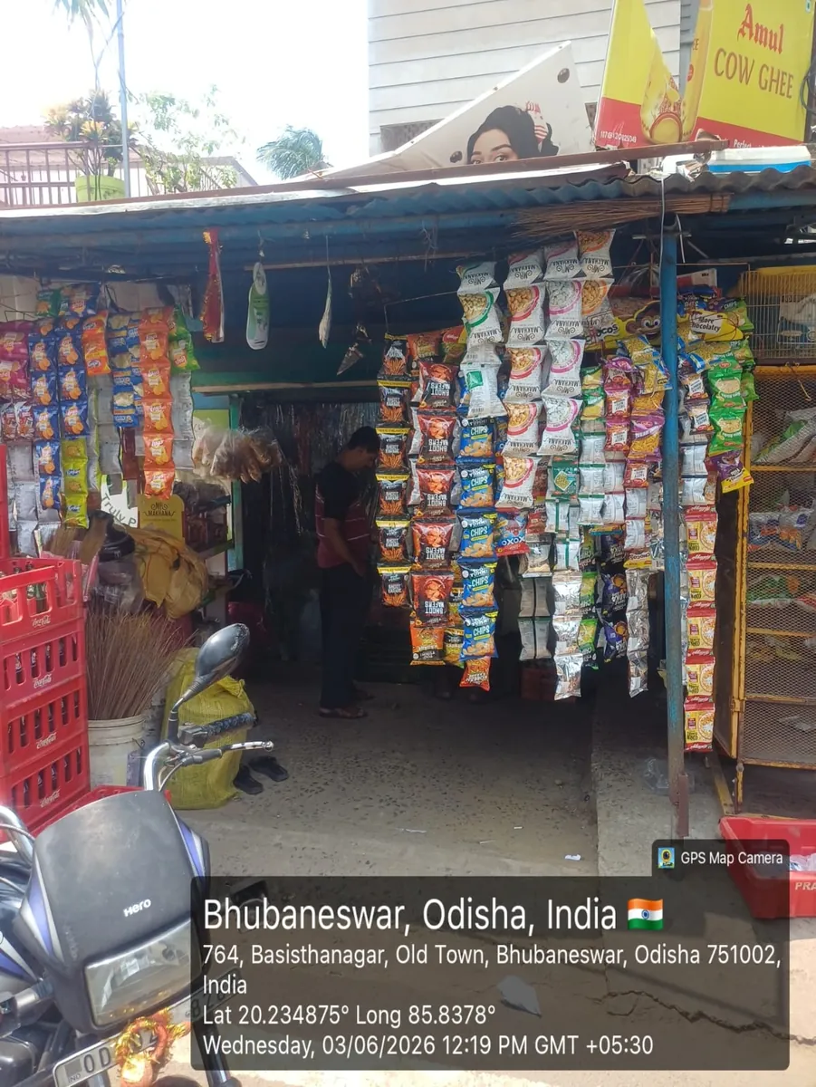 Hanging-strip merchandising audit — Distribution Expansion & Retail Performance Analysis, ITC Limited field work by Anurag Mishra
