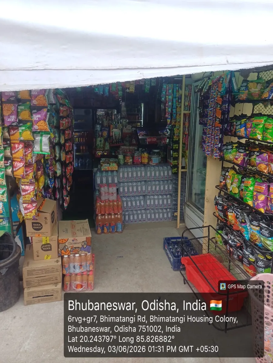 Stock and shelf-space assessment at a high-potential outlet — Distribution Expansion & Retail Performance Analysis, ITC Limited field work by Anurag Mishra